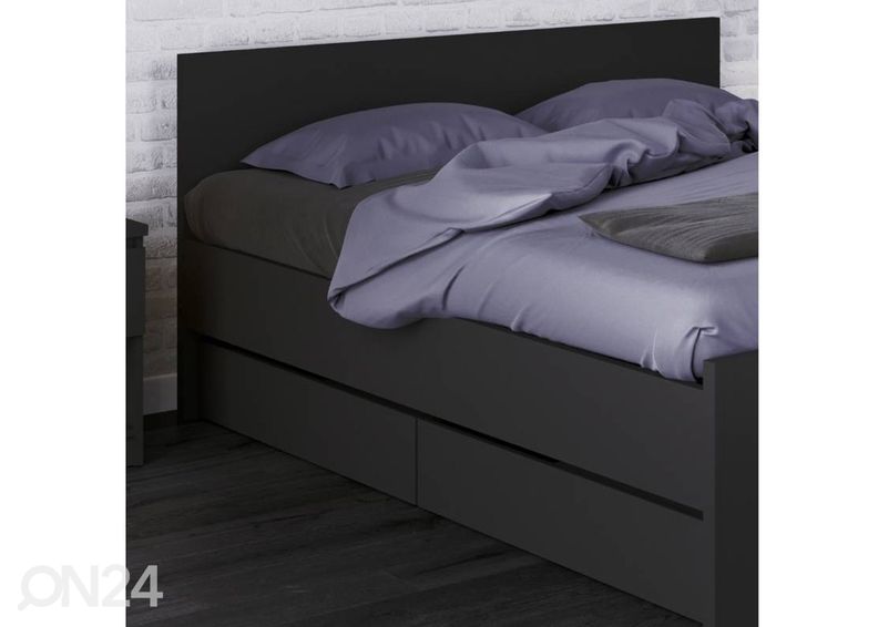 Ящики кроватные Naia 99 cm, 2 шт чёрный матовый увеличить