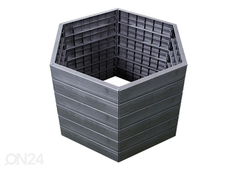 Ящик для грядки Ergo 55 см, текстура дерева увеличить