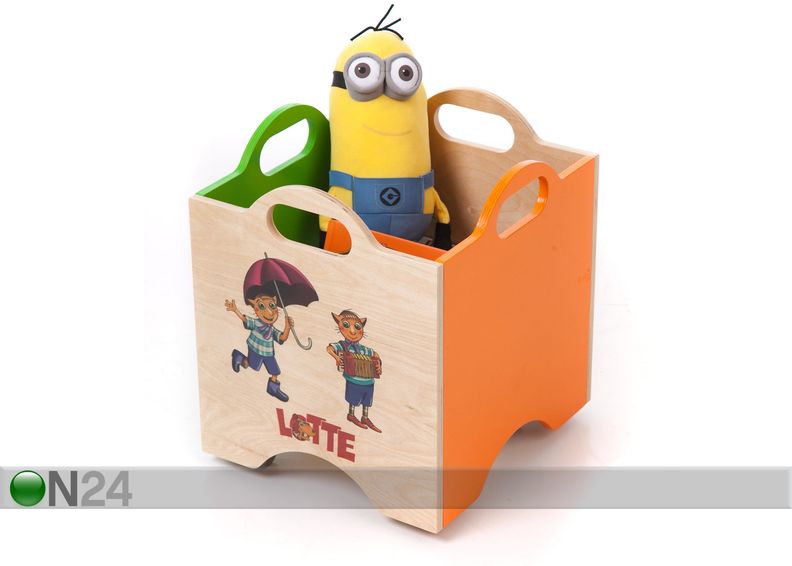 Ящик для игрушек на колёсах Lotte увеличить