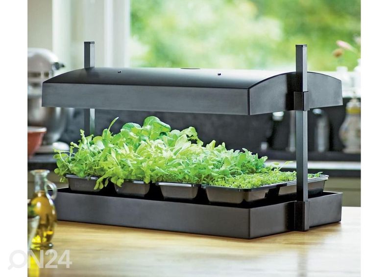 Ящик для предварительного выращивания с подсветкой Micro Grow Light Garden 11 Вт, черный увеличить