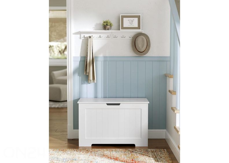 Ящик для хранения 76x40 см, белый увеличить