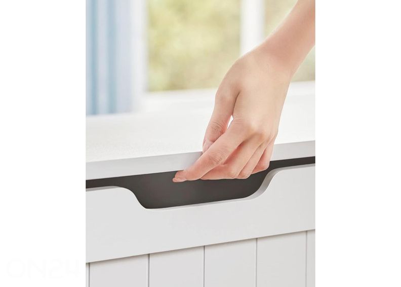 Ящик для хранения 76x40 см, белый увеличить