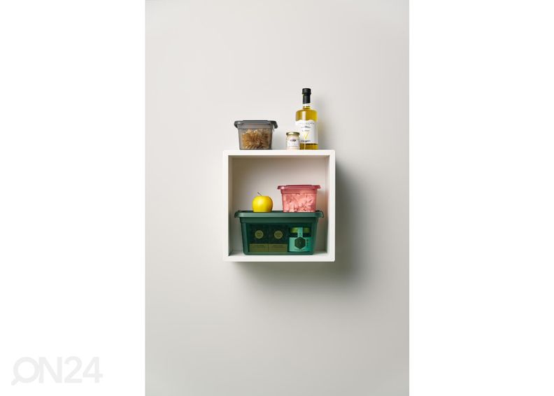 Ящик для хранения BaseStore 1,5 л, 14x19xh9 см розовый увеличить