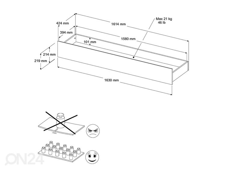 Ящик кроватный Shelter увеличить