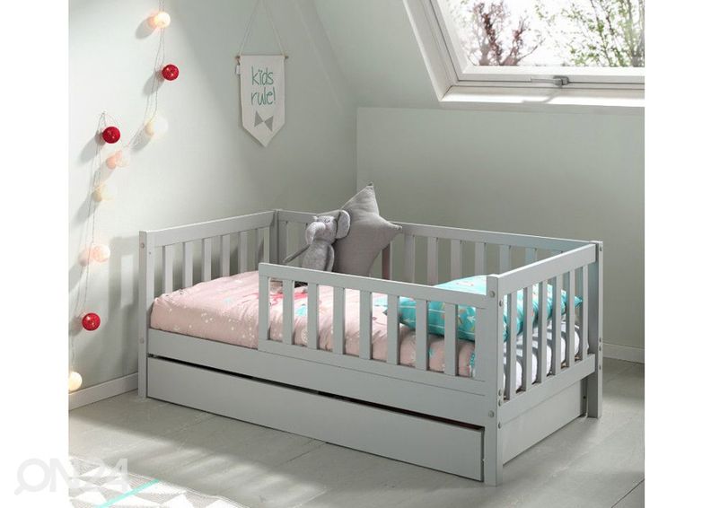 Ящик кроватный Toddler, серый увеличить