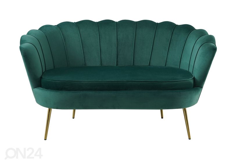 2-местный диван, зелёный увеличить