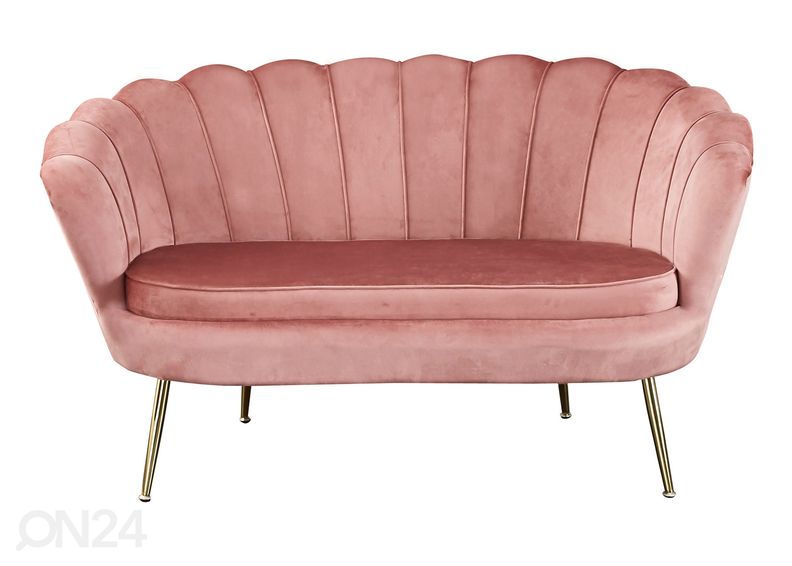 2-местный диван, розовый увеличить