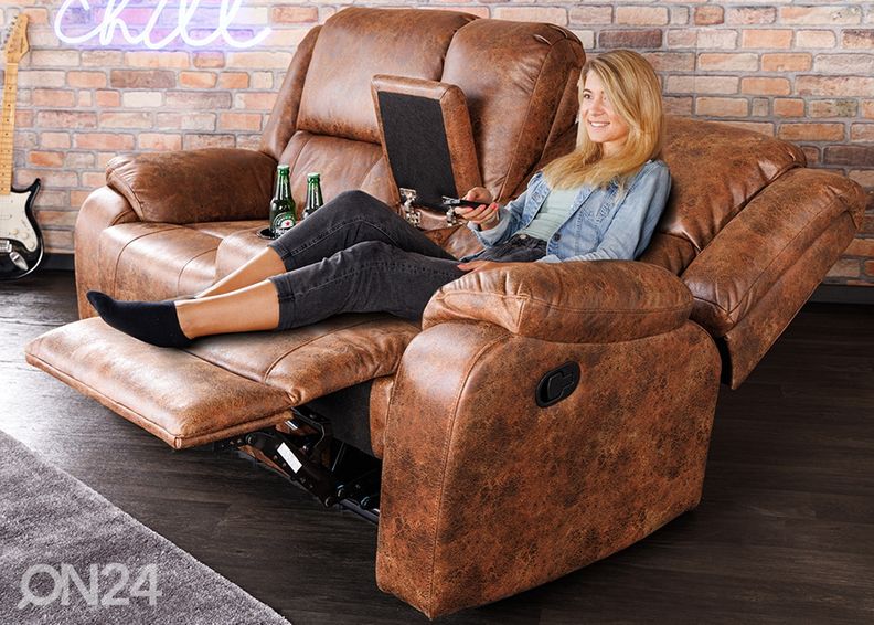 2-местный диван recliner Hollywood увеличить