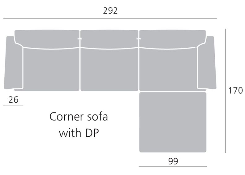 2,5-местный диван Adria увеличить