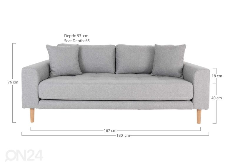 2,5-местный диван Madrid увеличить