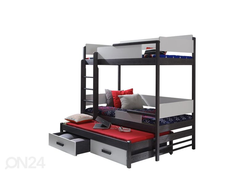 3-местная двухъярусная кровать 80x180 cm увеличить