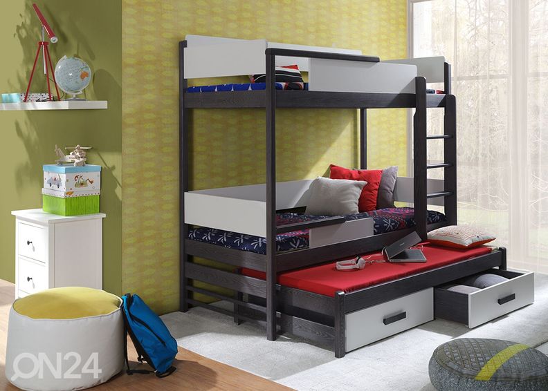 3-местная двухъярусная кровать 80x180 cm увеличить