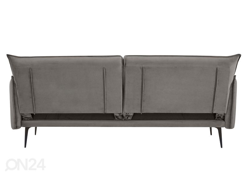 3-местный диван-кровать 86х207 см, серый увеличить