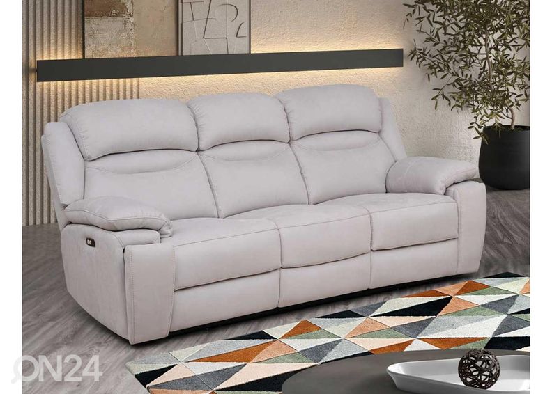 3-местный диван-реклайнер (электрический) увеличить