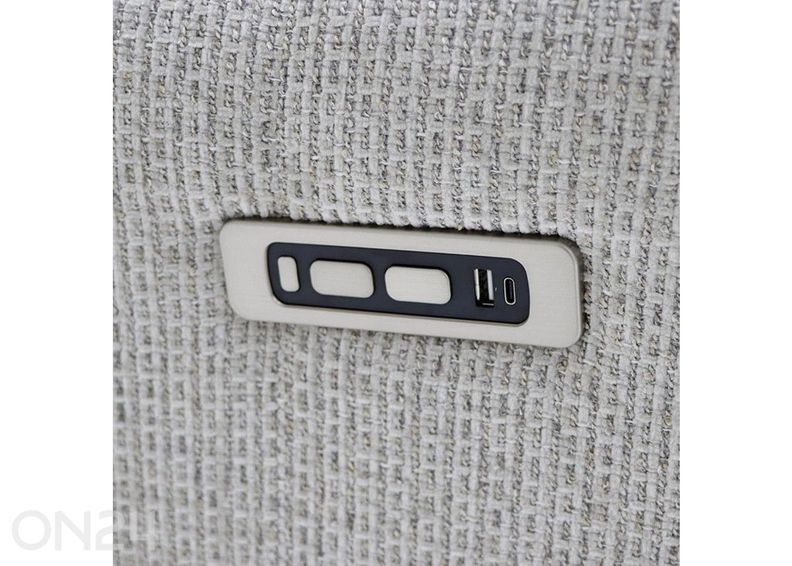 3-местный диван-реклайнер Eleganz 3, светло-серый увеличить