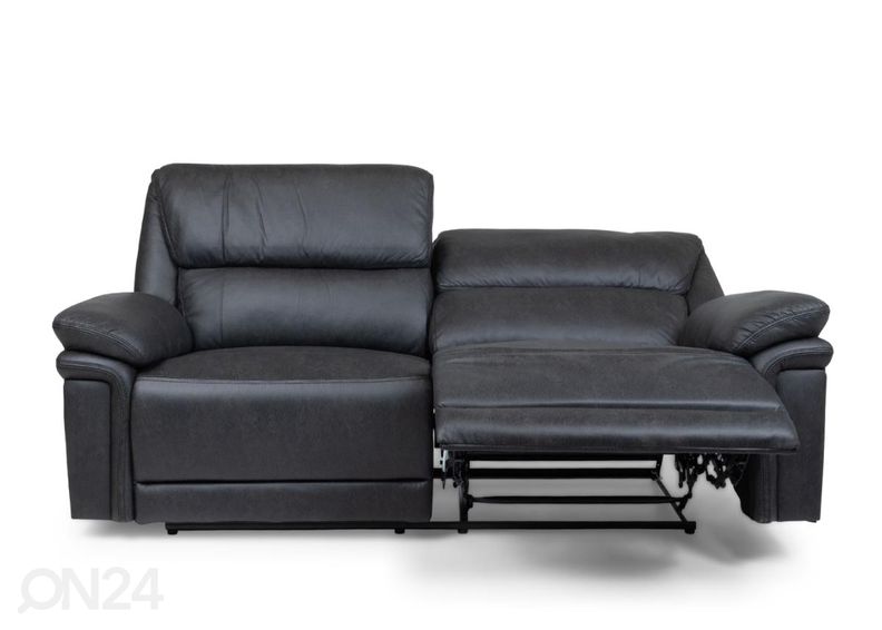 3-местный диван (черный) увеличить