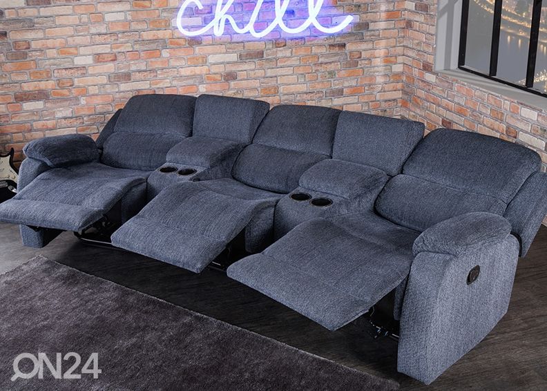 3-местный диван recliner Hollywood увеличить