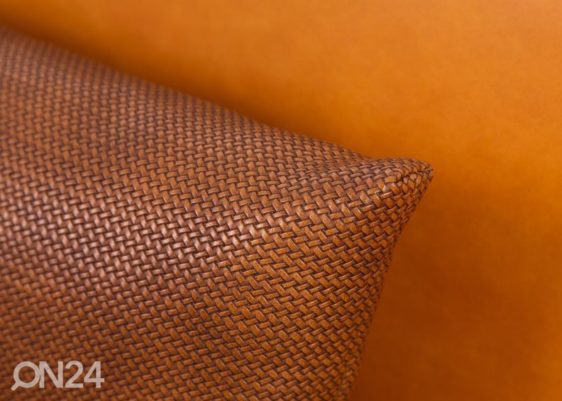 3-местный кожаный диван Office + подушки увеличить