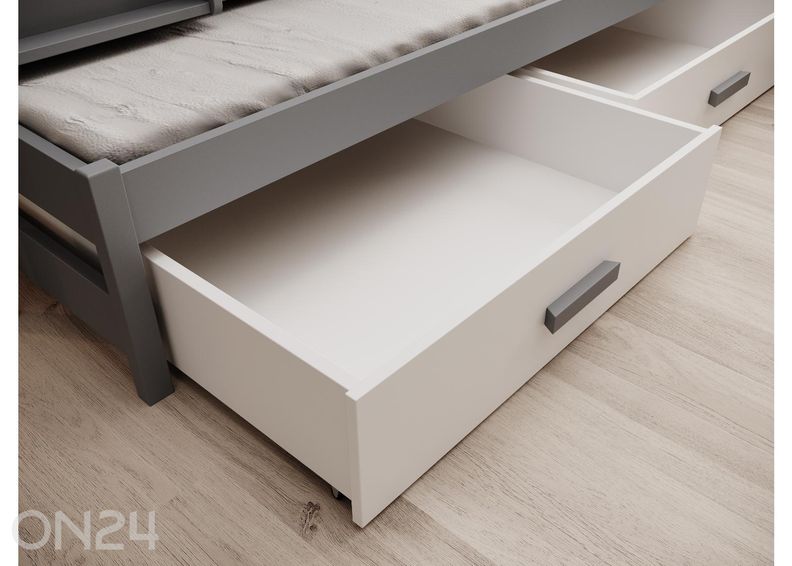 3-ярусная кровать-комплект Leia с матрасами 90x200 см увеличить