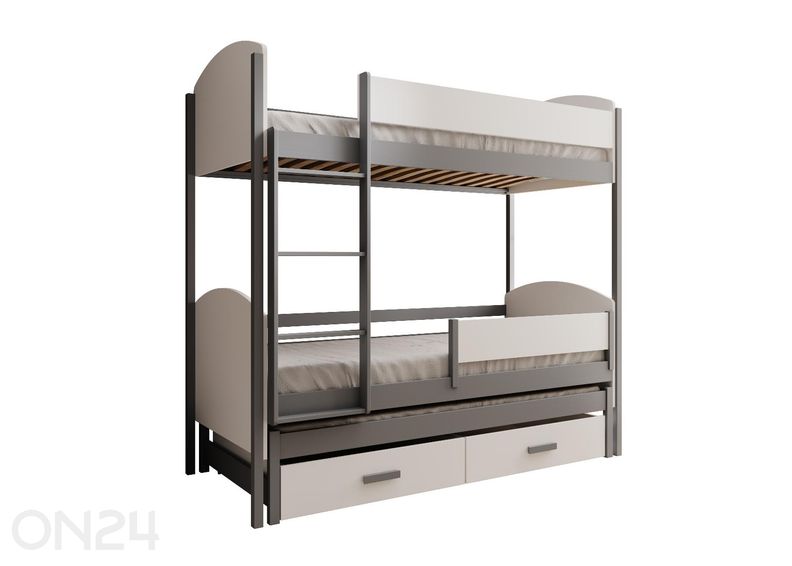3-ярусная кровать-комплект Leia 90x200 см увеличить