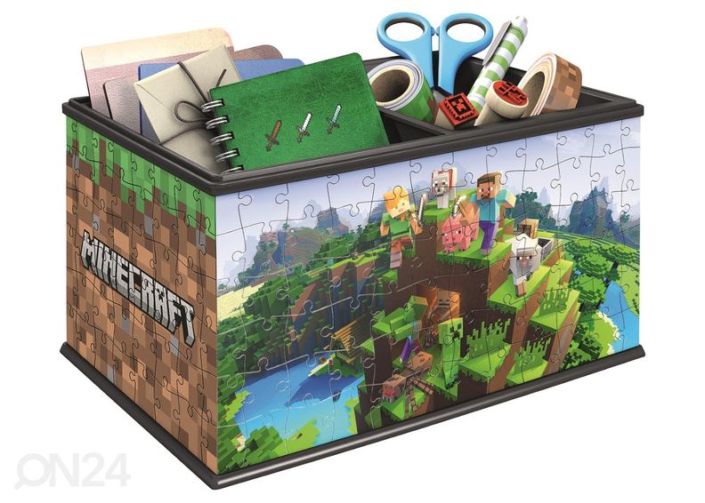 3D-пазл - ящик для хранения Minecraft Ravensburger увеличить