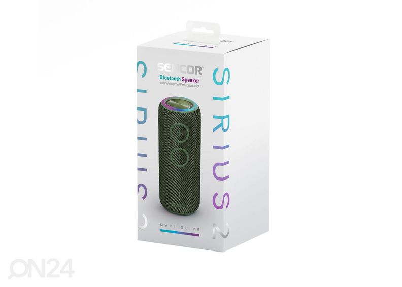 Bluetooth-динамик Sencor SIRIUS2OLIVE увеличить