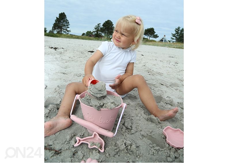 Cиликоновые формы для песка Scrunch, розового цвета увеличить