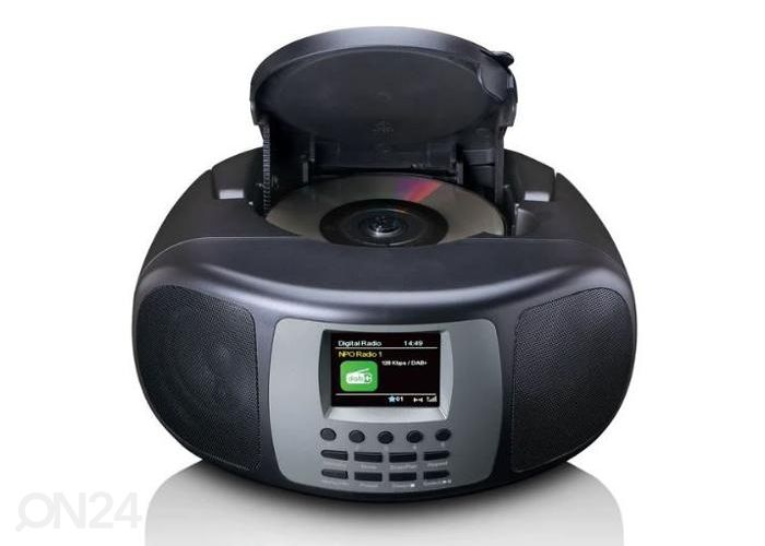 CD-радио с приемником DAB+ Lenco SCD860BK, черный/серый увеличить