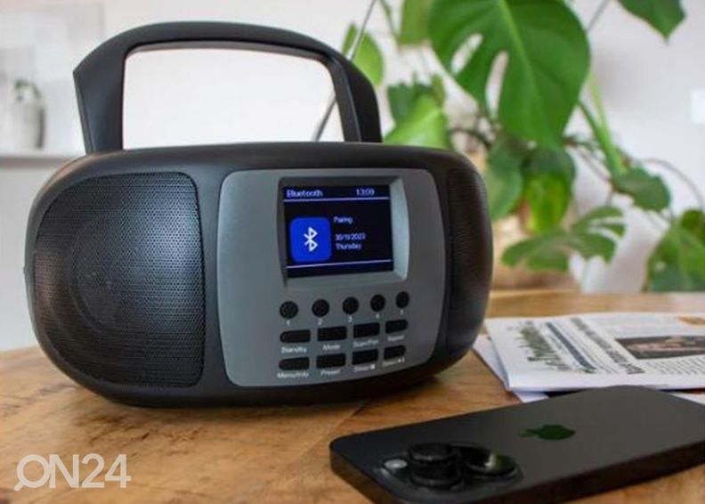 CD-радио с приемником DAB+ Lenco SCD860BK, черный/серый увеличить