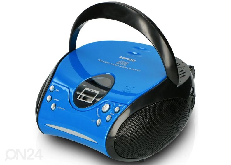 CD-радио Lenco SCD24BB, синий/черный увеличить