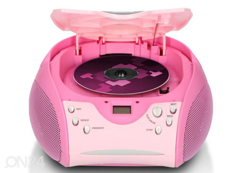 CD-радио Lenco SCD24P, розовый увеличить