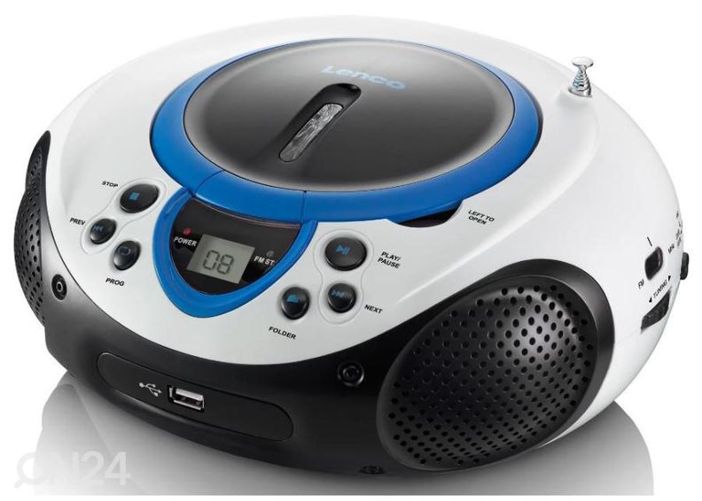 CD-радио Lenco SCD38USBB, синий увеличить