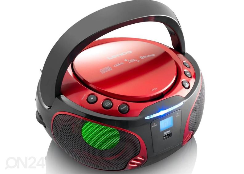 CD-радио Lenco SCD550RD, красный увеличить