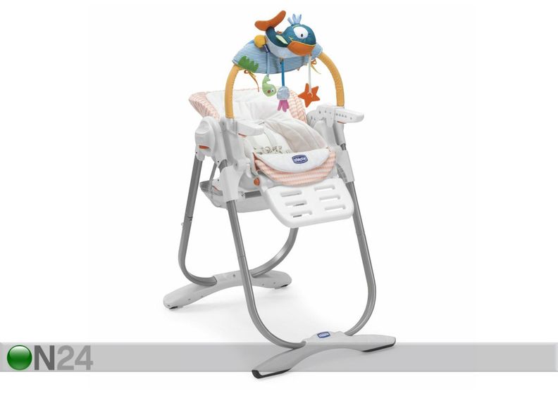 Chicco Polly Magic стульчик для кормления Happy Orange увеличить