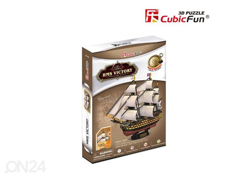 CUBICFUN 3D пазл Корабль увеличить