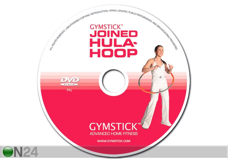 Gymstick гимнастический обруч 1,2 кг + DVD увеличить