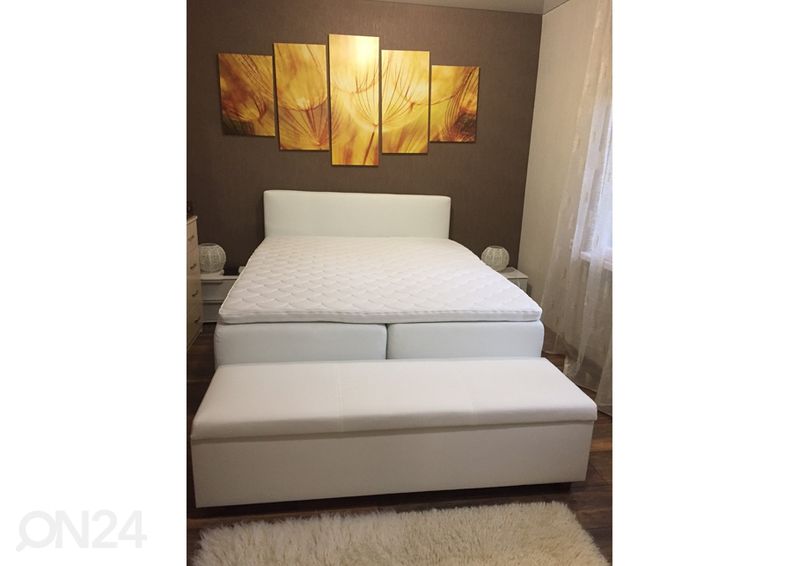 Hypnos континентальная кровать Pandora с двумя ящиками 160x200 cm + пневмо механизм увеличить