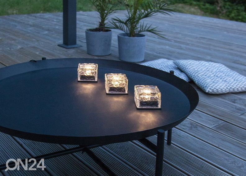 Ice cube свеча на солнечной батарее 3 шт увеличить