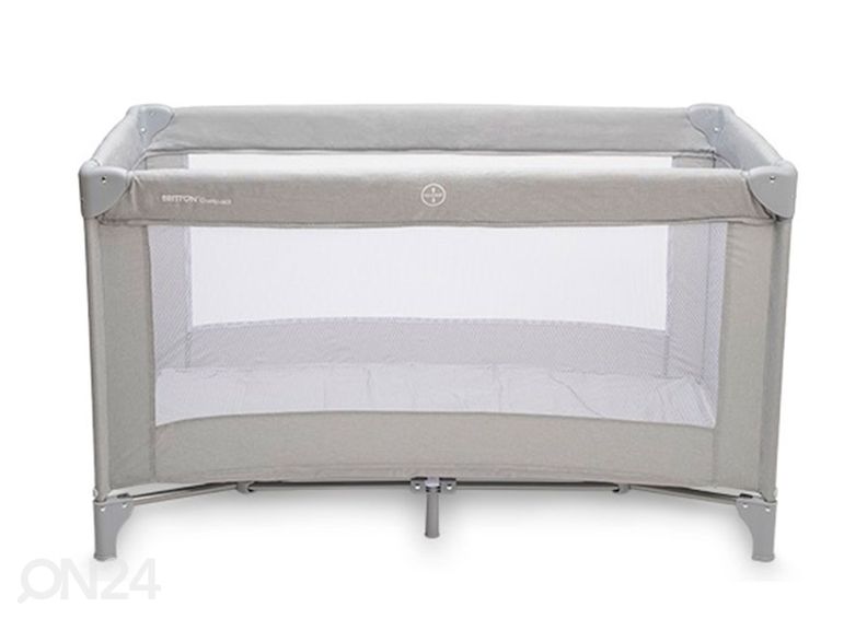 Kровать-манеж Britton Compact, кварцевый серый увеличить