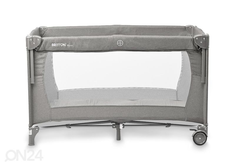 Kровать-манеж Britton Mysa, серый увеличить