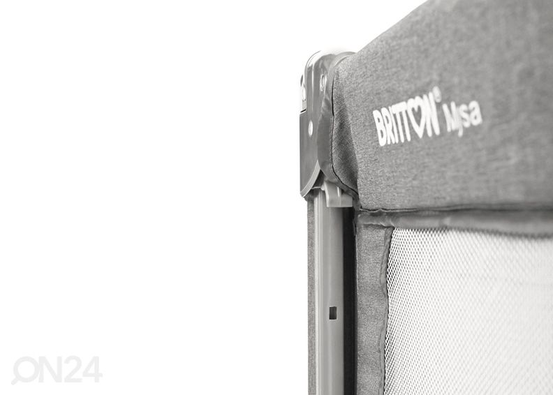 Kровать-манеж Britton Mysa, серый увеличить