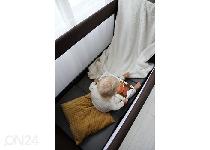 Kровать-манеж Britton Mysa, серый увеличить