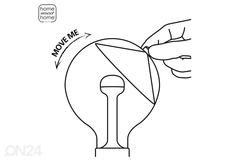 LED лампочка Move Me cone, E27, 3W увеличить