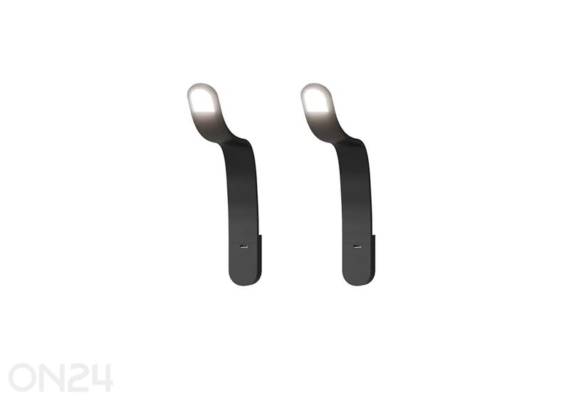 LED лампы для чтения в шкаф, 2 шт увеличить
