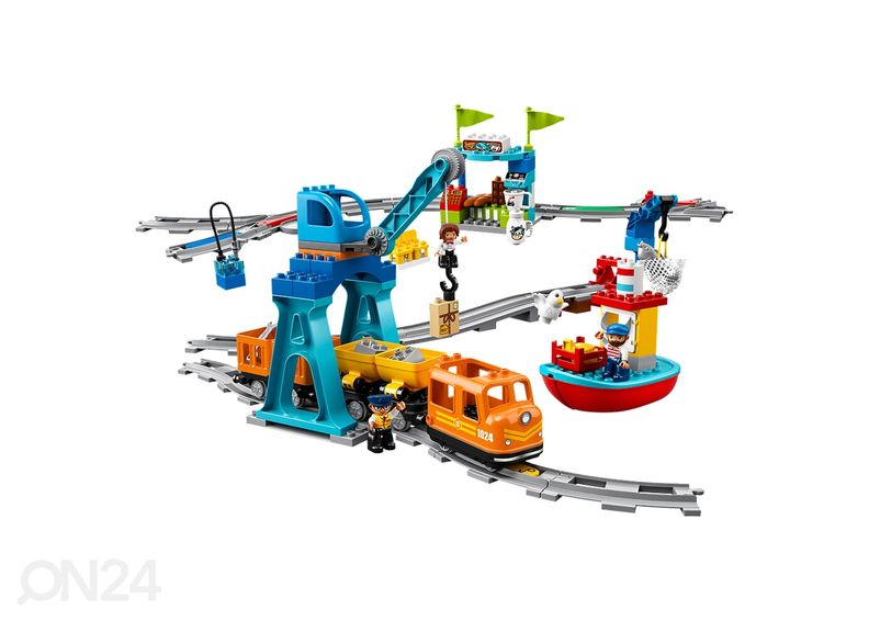 LEGO DUPLO Грузовой поезд увеличить