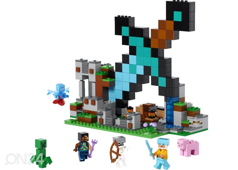 LEGO Minecraft Аванпост меча увеличить
