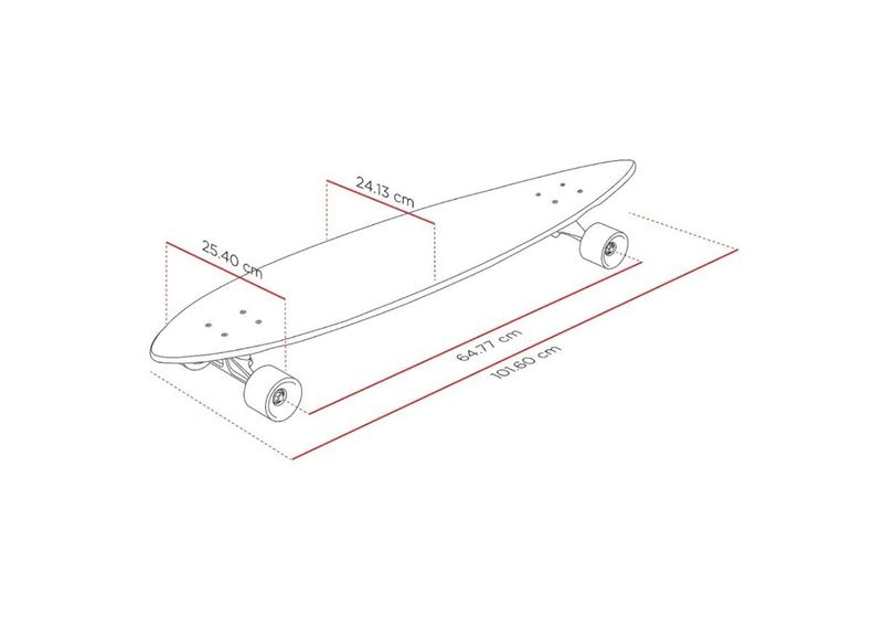 Longboard Woods 40” Street Surfing увеличить