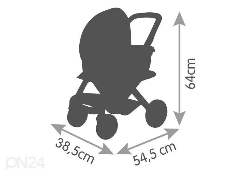 Maxi-Cosi комплект коляски 3in1 Smoby увеличить