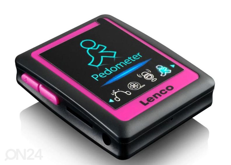 MP4-плеер с шагомером Lenco PODO152P, розовый увеличить