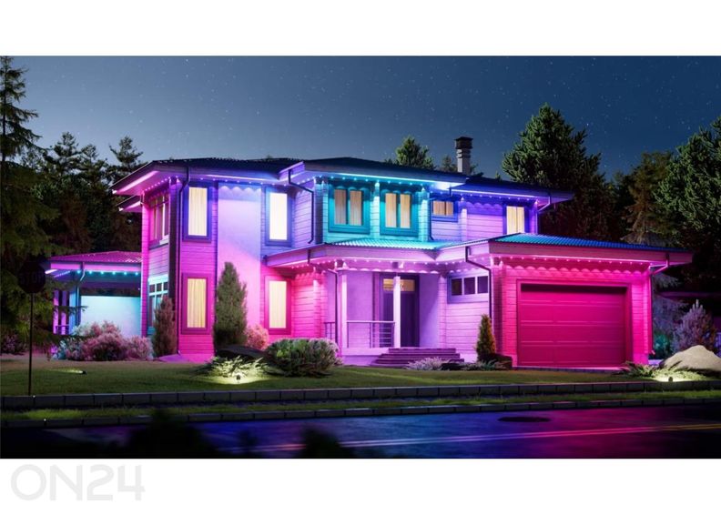 Nanoleaf умная многоцветная постоянная уличная подсветка — стартовый комплект (15 м) увеличить